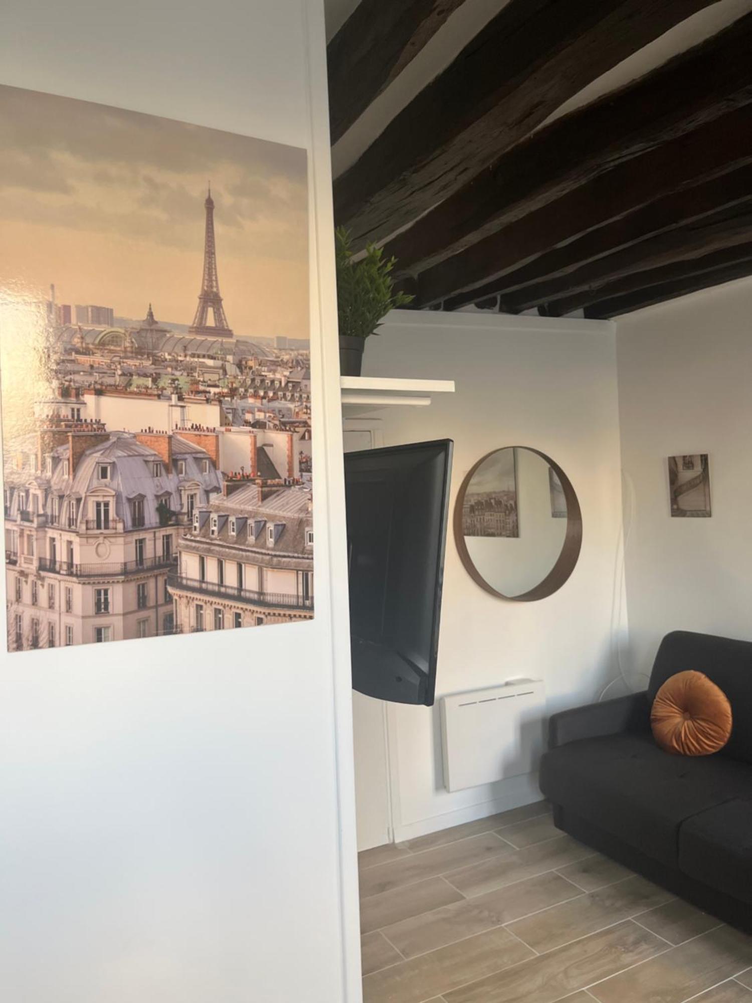 Charmant Studio Au Coeur Du Marais Paris Exterior foto